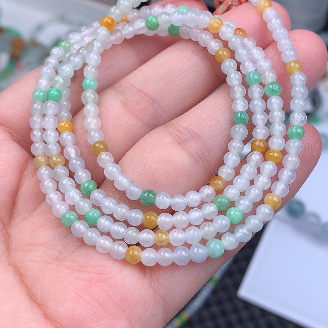 翡翠手链未镶嵌翡翠