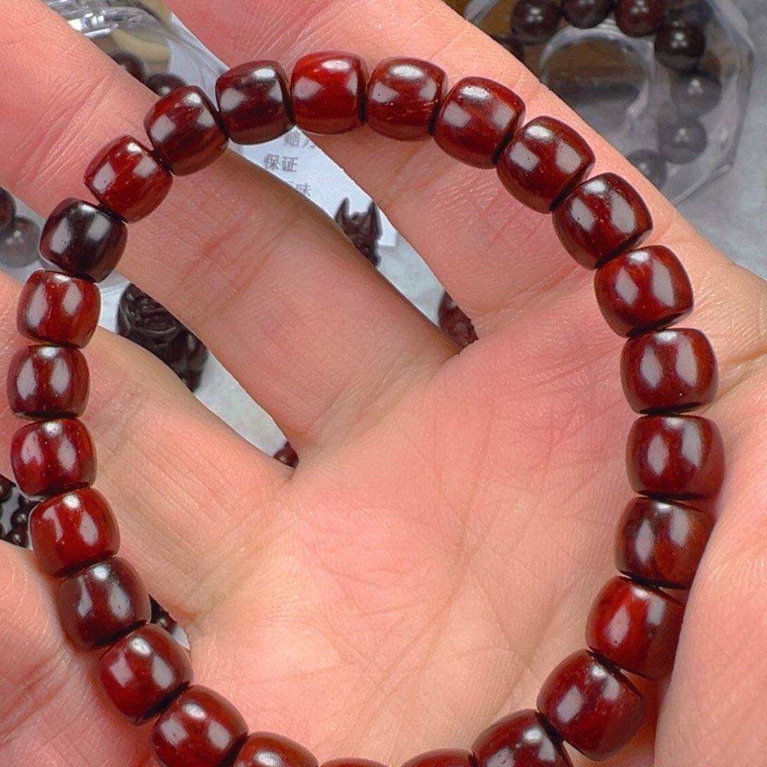 小叶紫檀手串/手链78直切