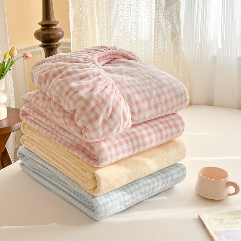 牛奶绒单床 纯色  颜色不挑230*250