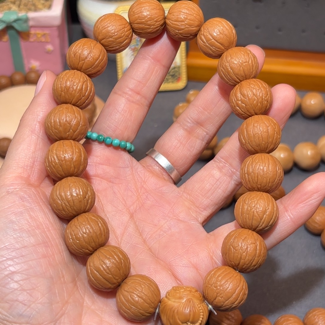 吊坠猴头核桃聚宝盆三围同尺精品手持