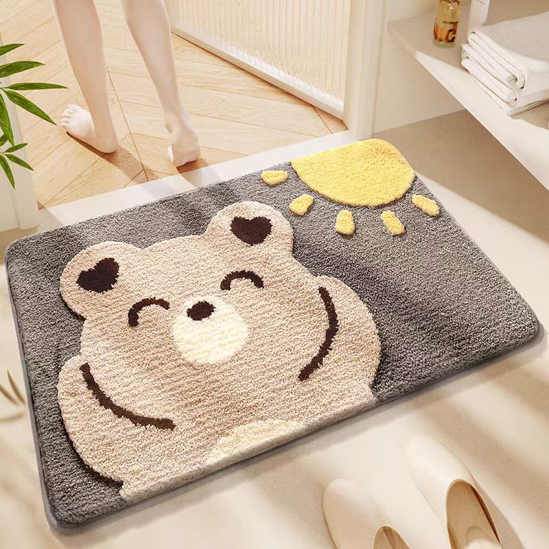 地垫吸水速干防滑家用直播脚垫可爱洗手间地毯浴室吸水地垫