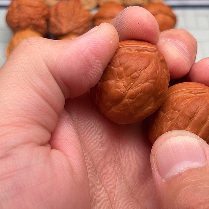 文玩核桃把件甲骨文