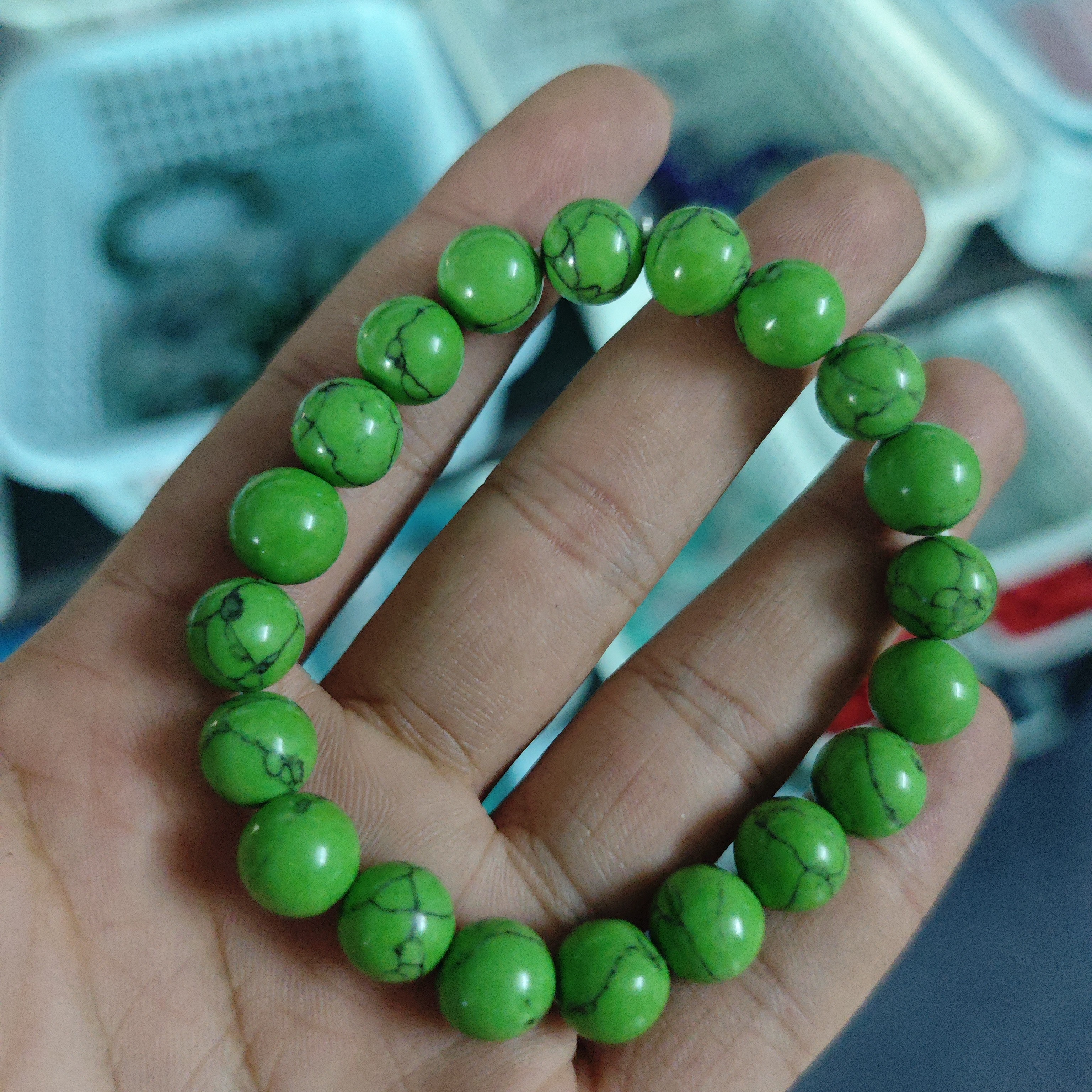 A41菜籽铁线10mm手串