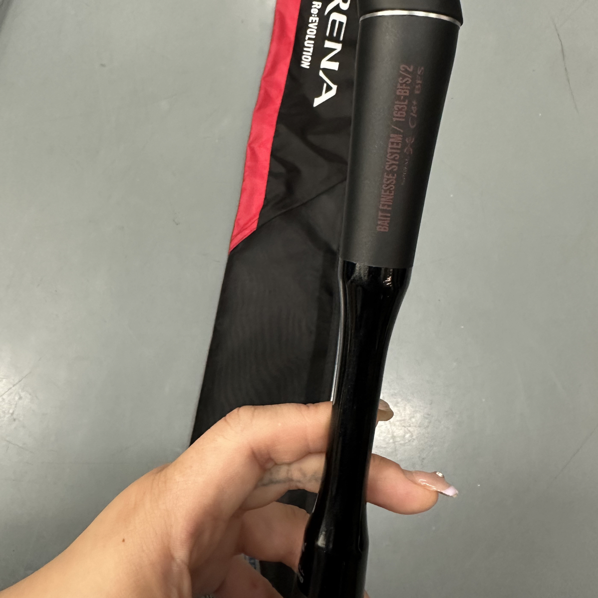 老款荣二163L-BFS 枪柄两节 1.91米 4-12g 卡袋齐全国行