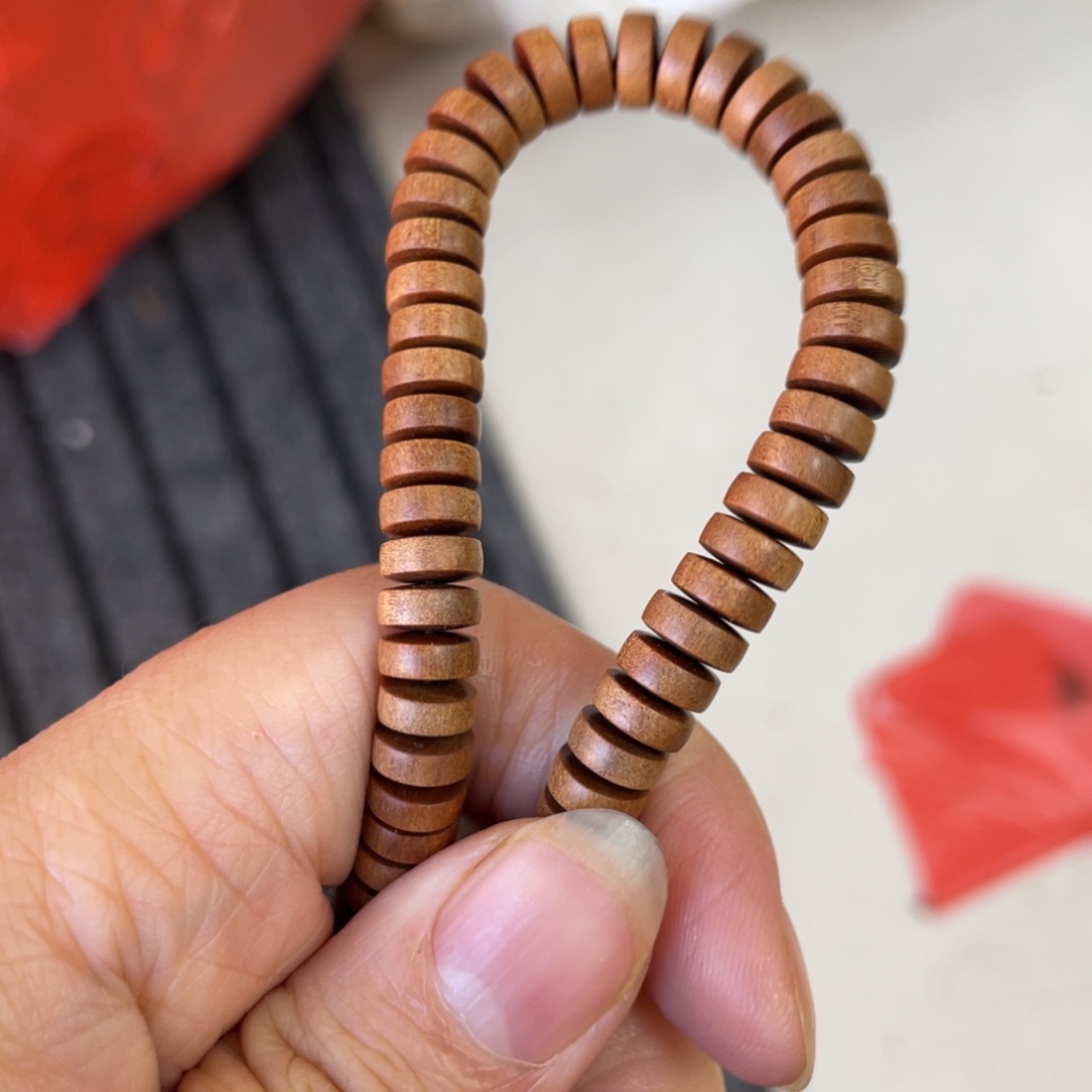 *****檀香木手串/手链3×7×54颗药片