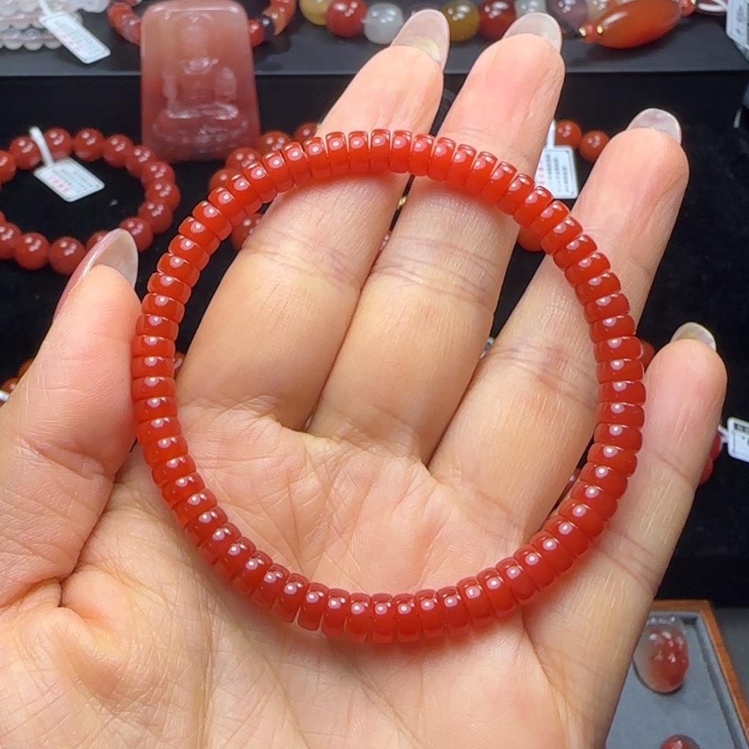 手链未镶嵌南红玛瑙