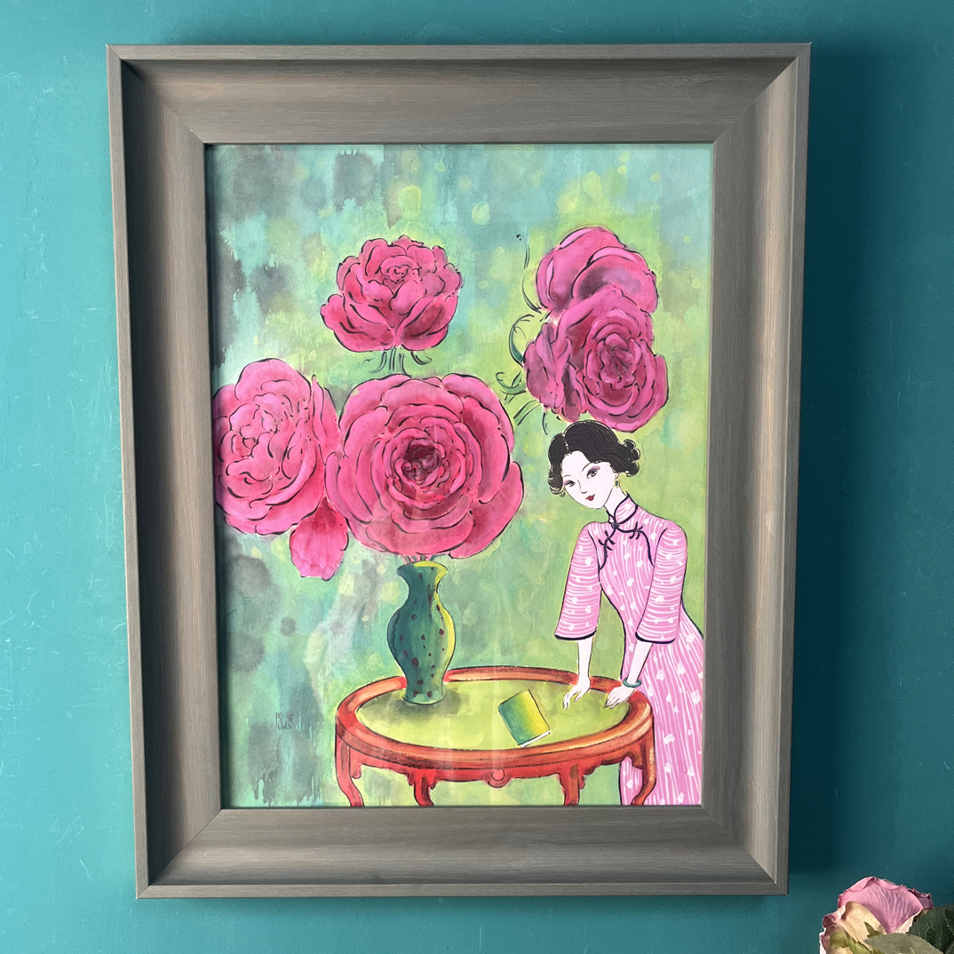 2. 静物主题 30*50cm 仅一幅