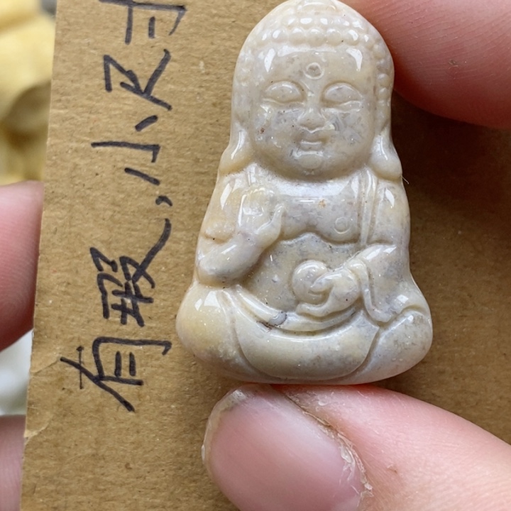 颈饰未镶嵌硅化珊瑚（珊瑚玉）