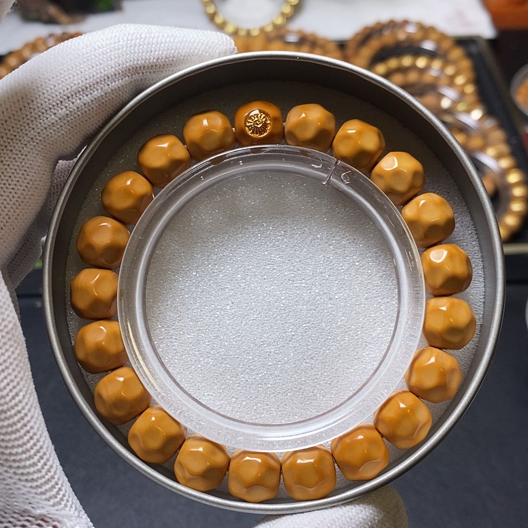 猴头核桃手串金标奶酪 10-11全品 562号