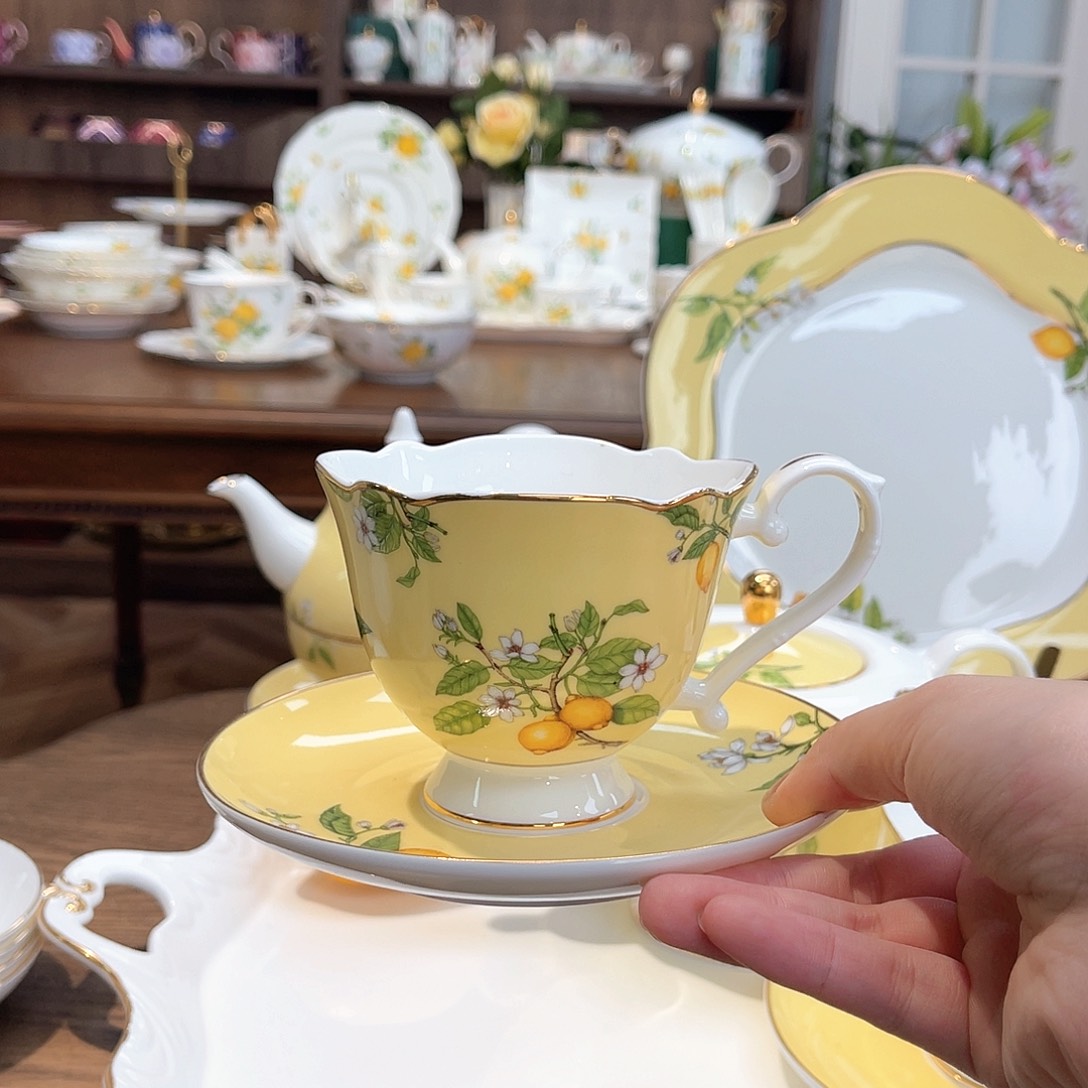 骨瓷咖啡杯碟1————