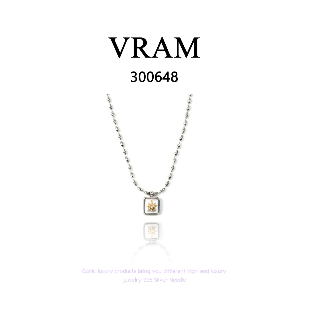 铜合金项链 VRAM项链~300648（40+5cm）      X