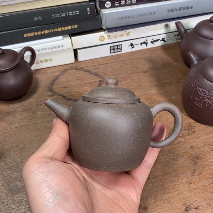 茶壶紫砂全手工摹古130cc