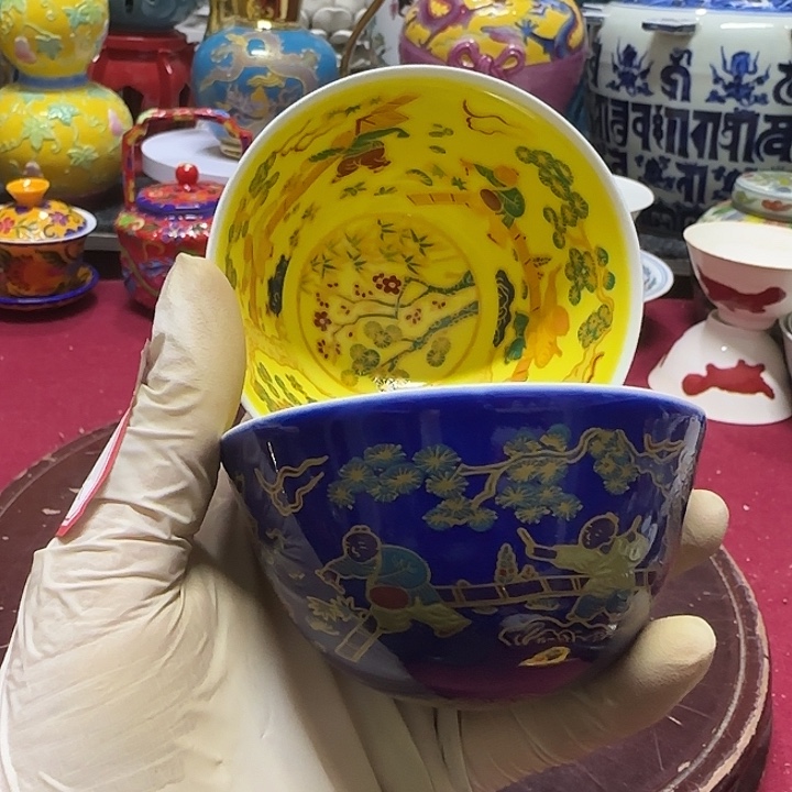 摆件工艺品瓷片装饰