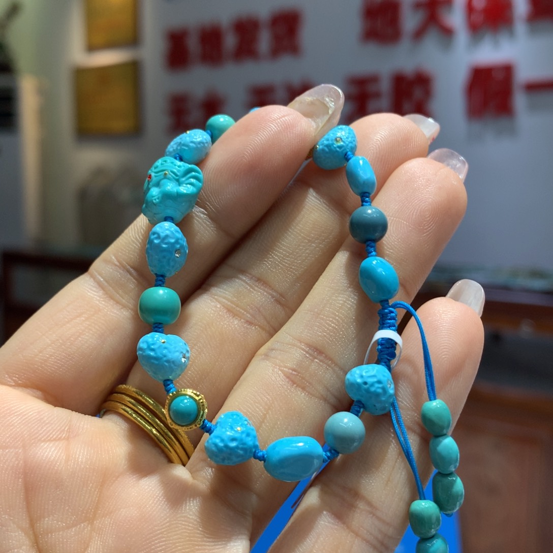 绿松石单圈未镶嵌