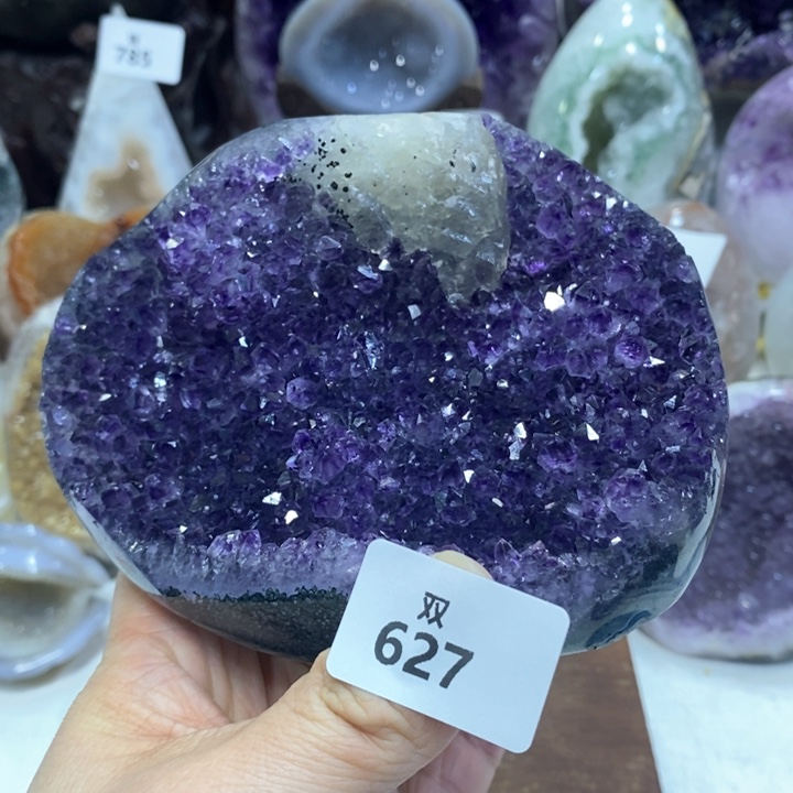 水晶大型摆件（非配饰）未镶嵌方解石