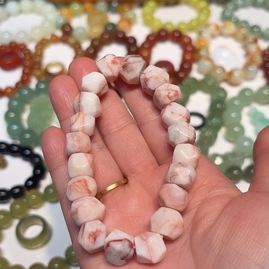 蛇纹石玉未镶嵌手串