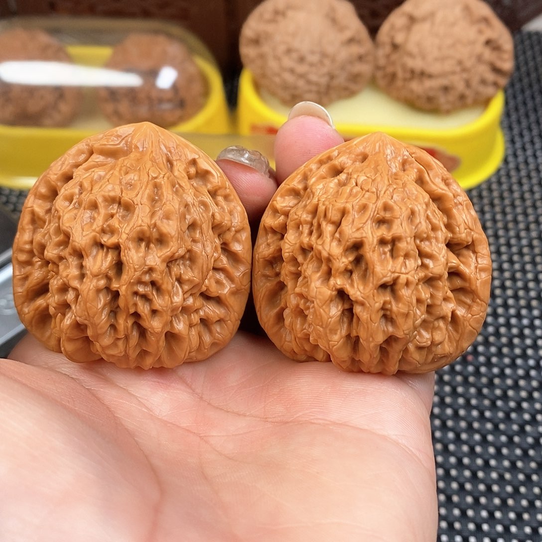 文玩核桃把件45尺金公子