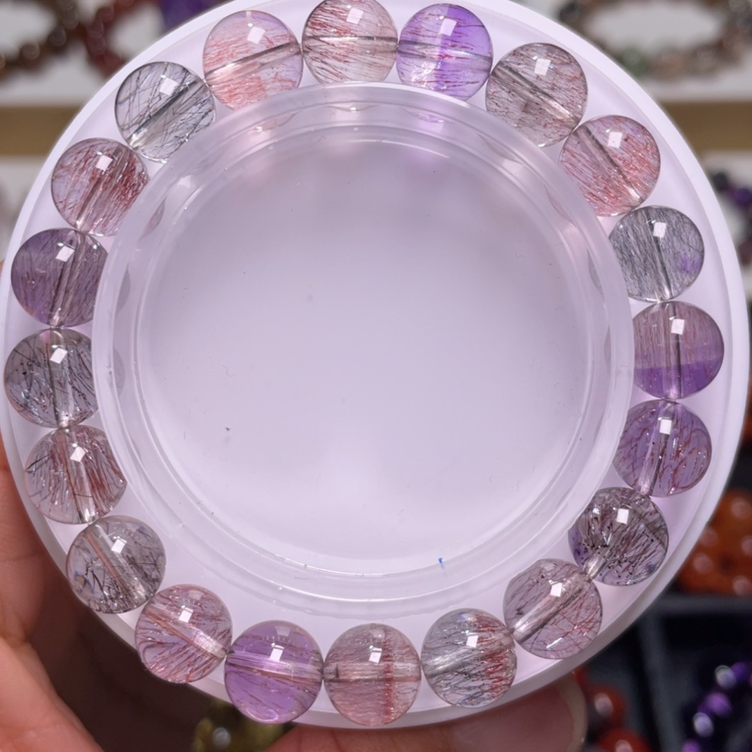 水晶手链未镶嵌超七