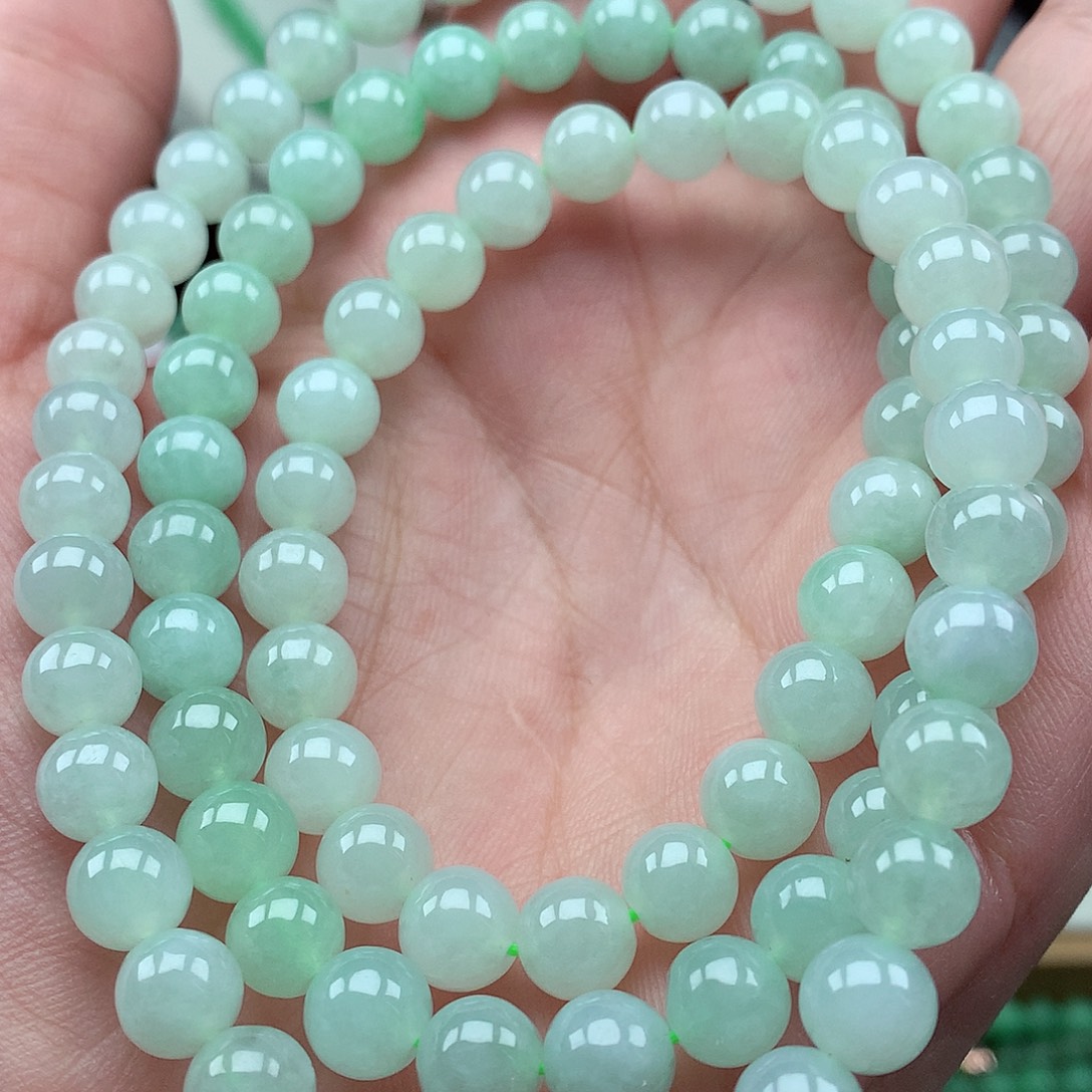 翡翠未镶嵌手链翡翠