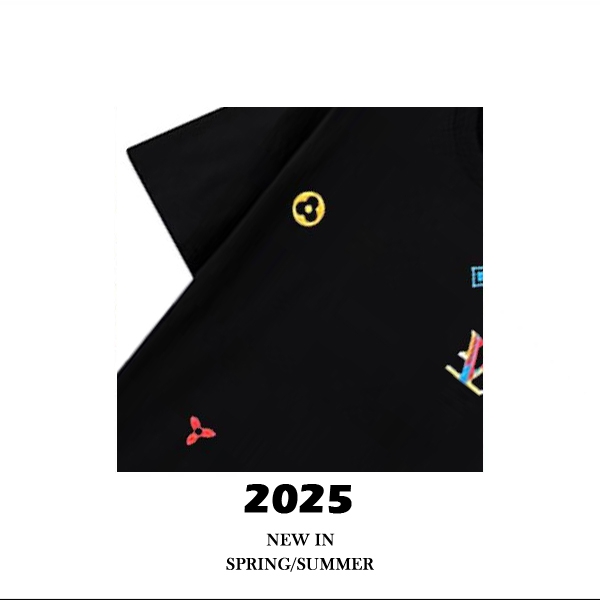 【锅锅工厂撤店款】轻奢植绒发泡-2025时尚百搭夏季设计感短袖99377