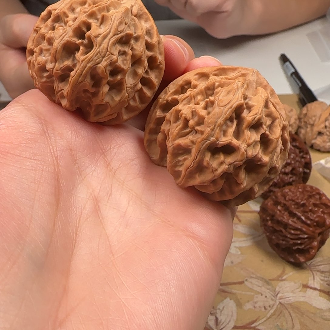 文玩核桃吊坠苹果40-62