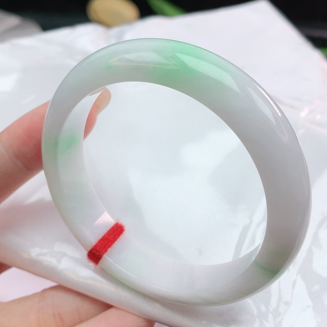 翡翠手镯未镶嵌54圈口882294