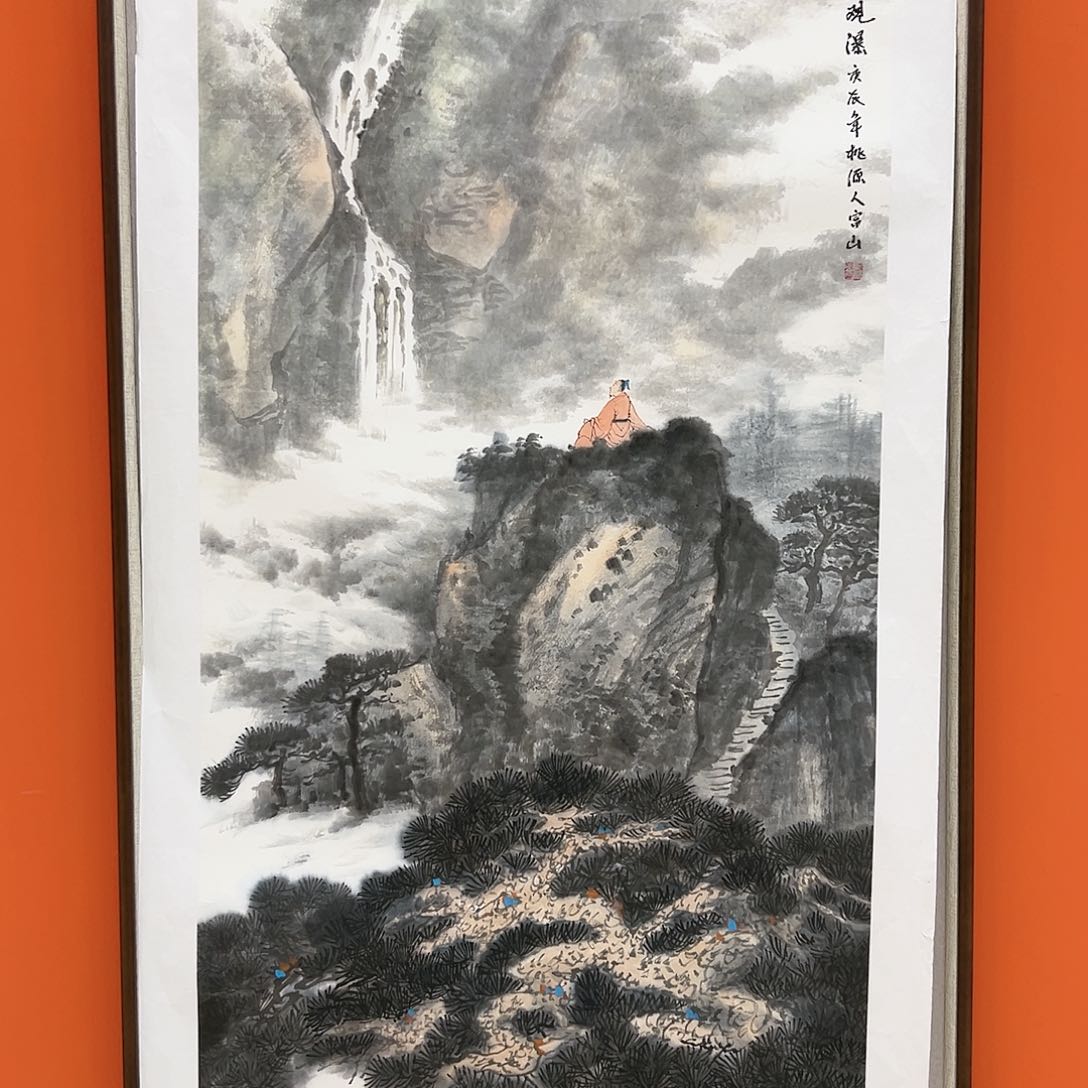 国画孙立芳展览原作