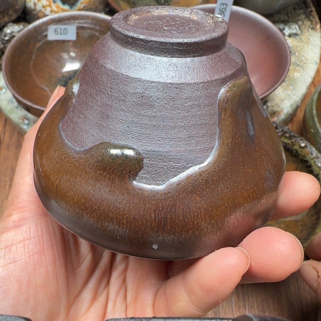 柴烧建盏茶盏茶杯719