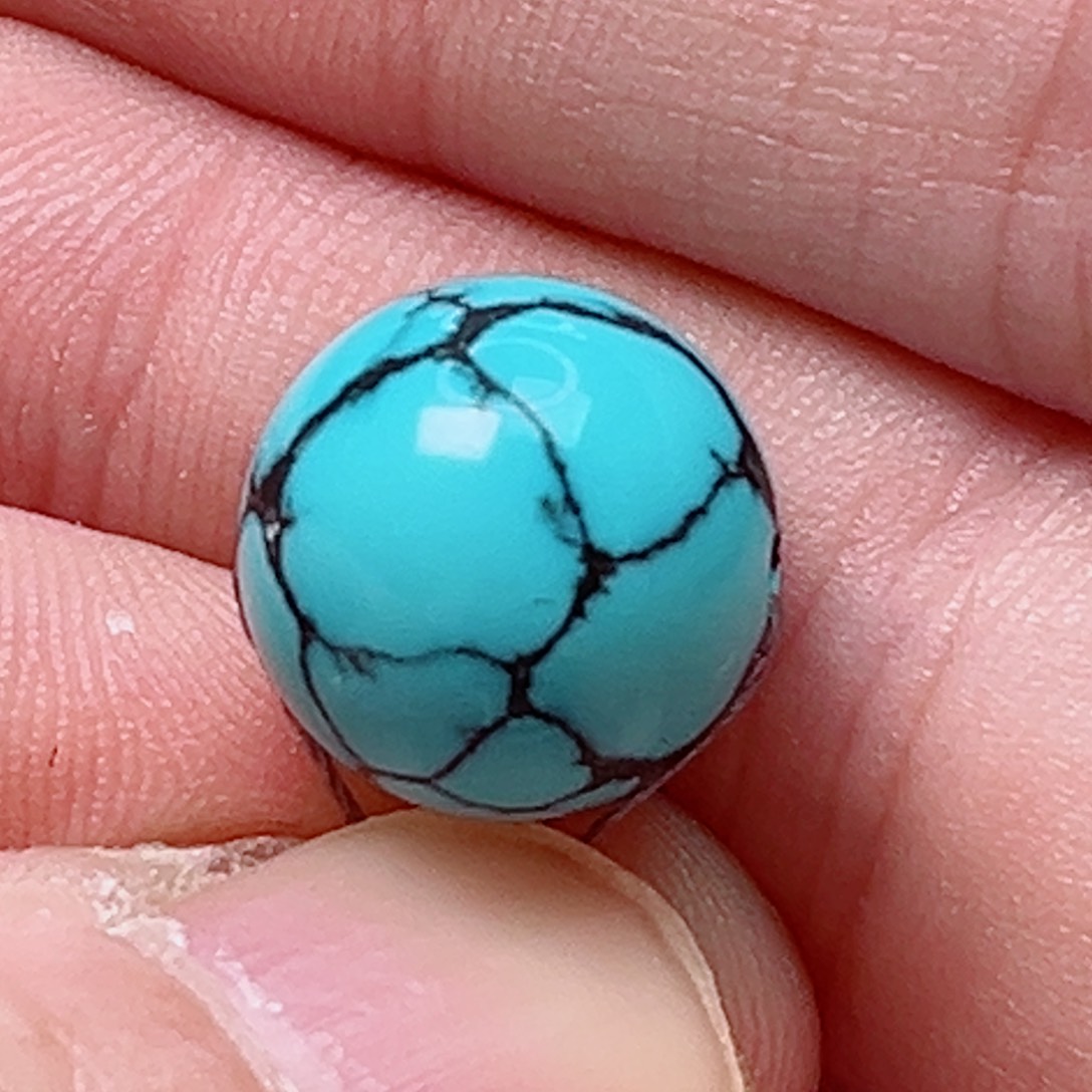 绿松石圆珠13未镶嵌