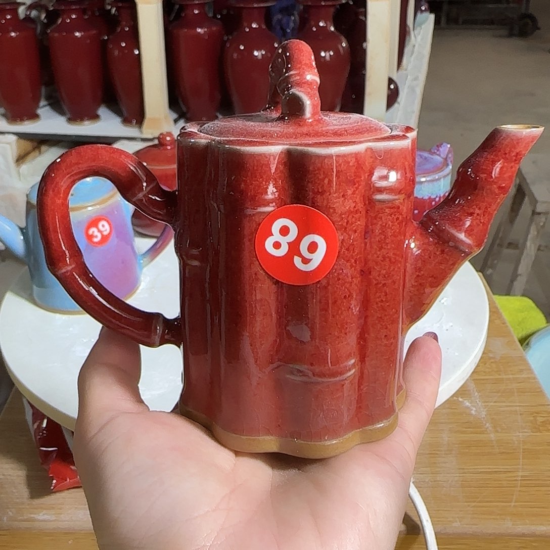 陶摆件郑家钧窑摆件