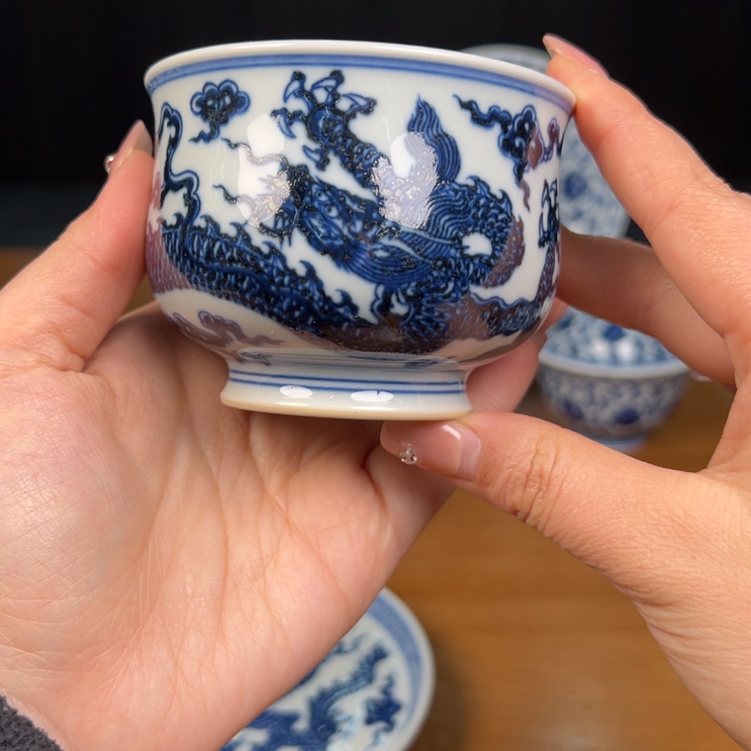 杯子景德镇陶瓷刘建锋窑现场