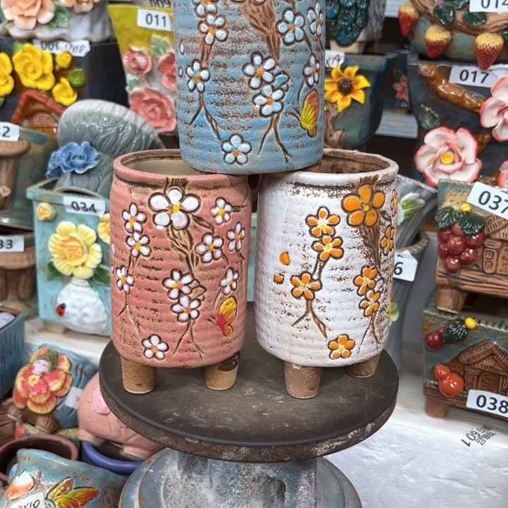 紫砂花盆粗陶材质多肉花盆