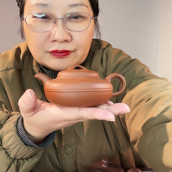 紫砂茶壶引流作品
