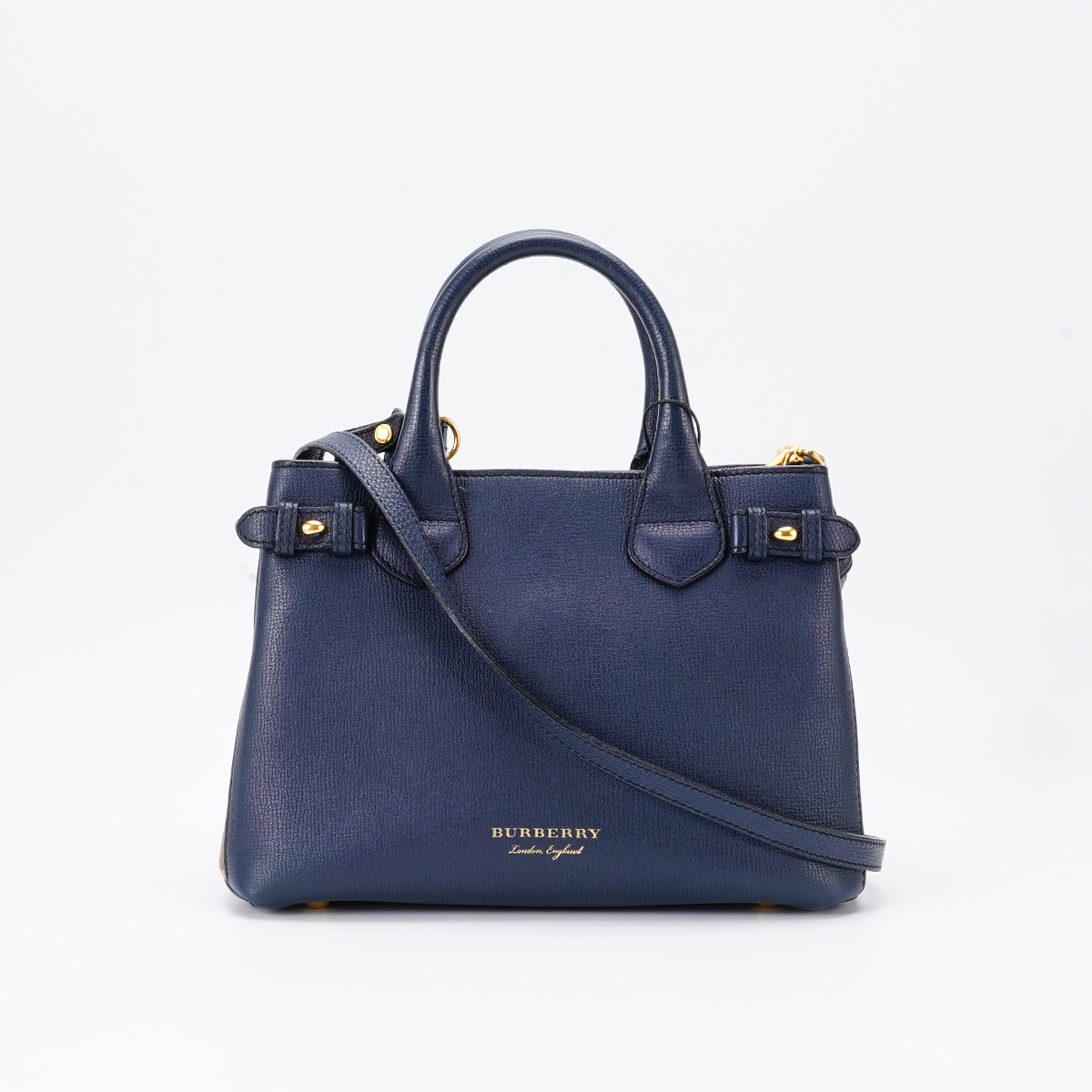 95新 BURBERRY/博柏利 一口价【桔夕静文】班纳小号包/BG22013408