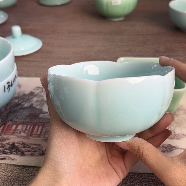小米茶器龙泉青瓷