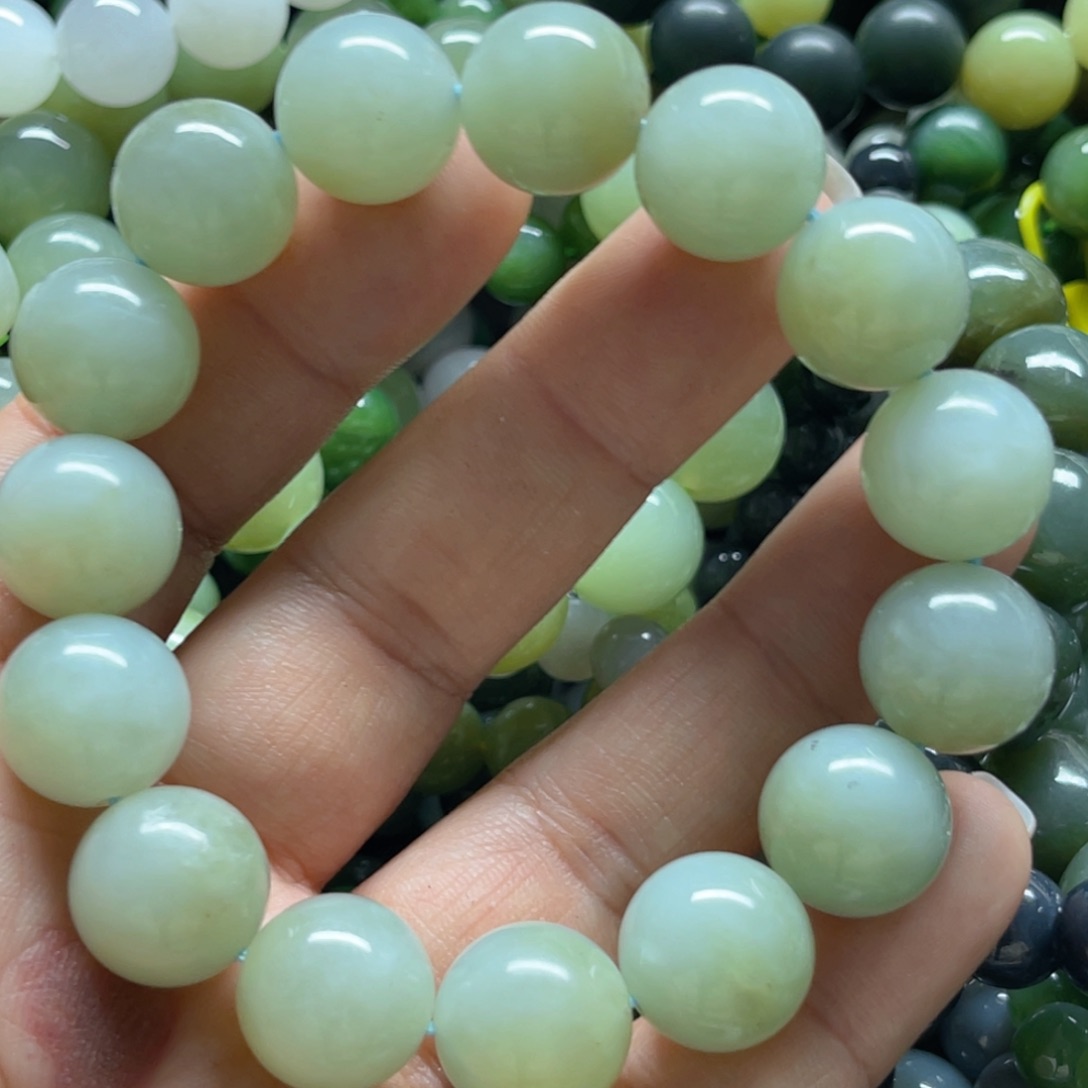 和田玉手链未镶嵌