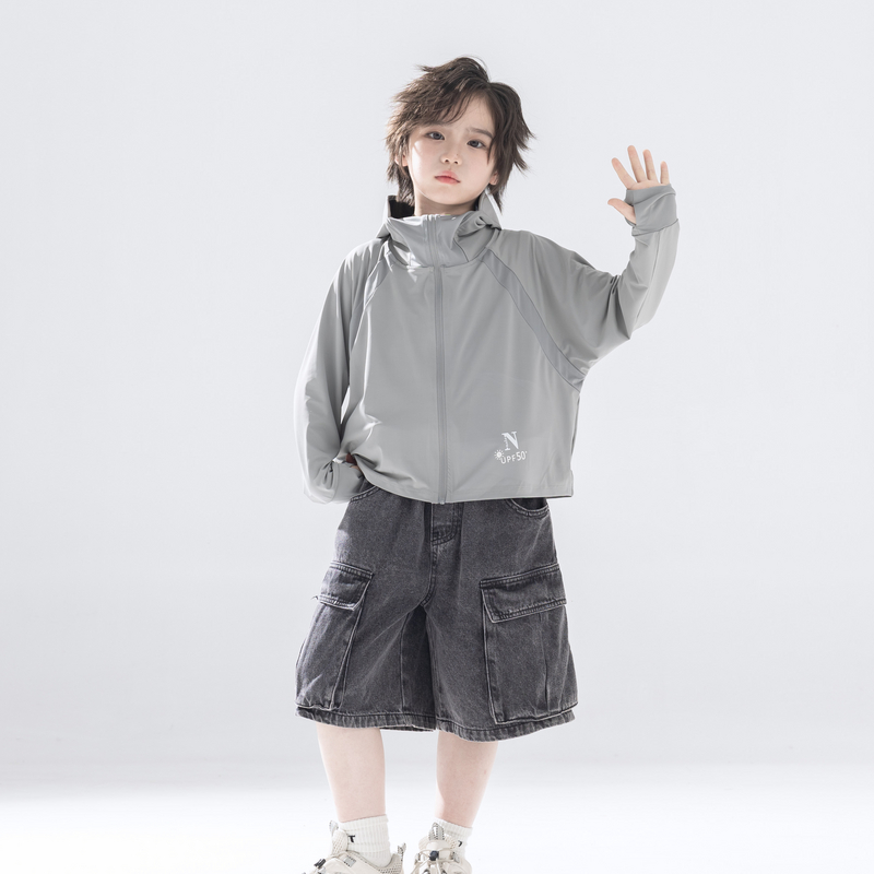 【宽松百搭】夏装新款防晒衣男童爽感倍增户外隔热无惧暴晒防晒服