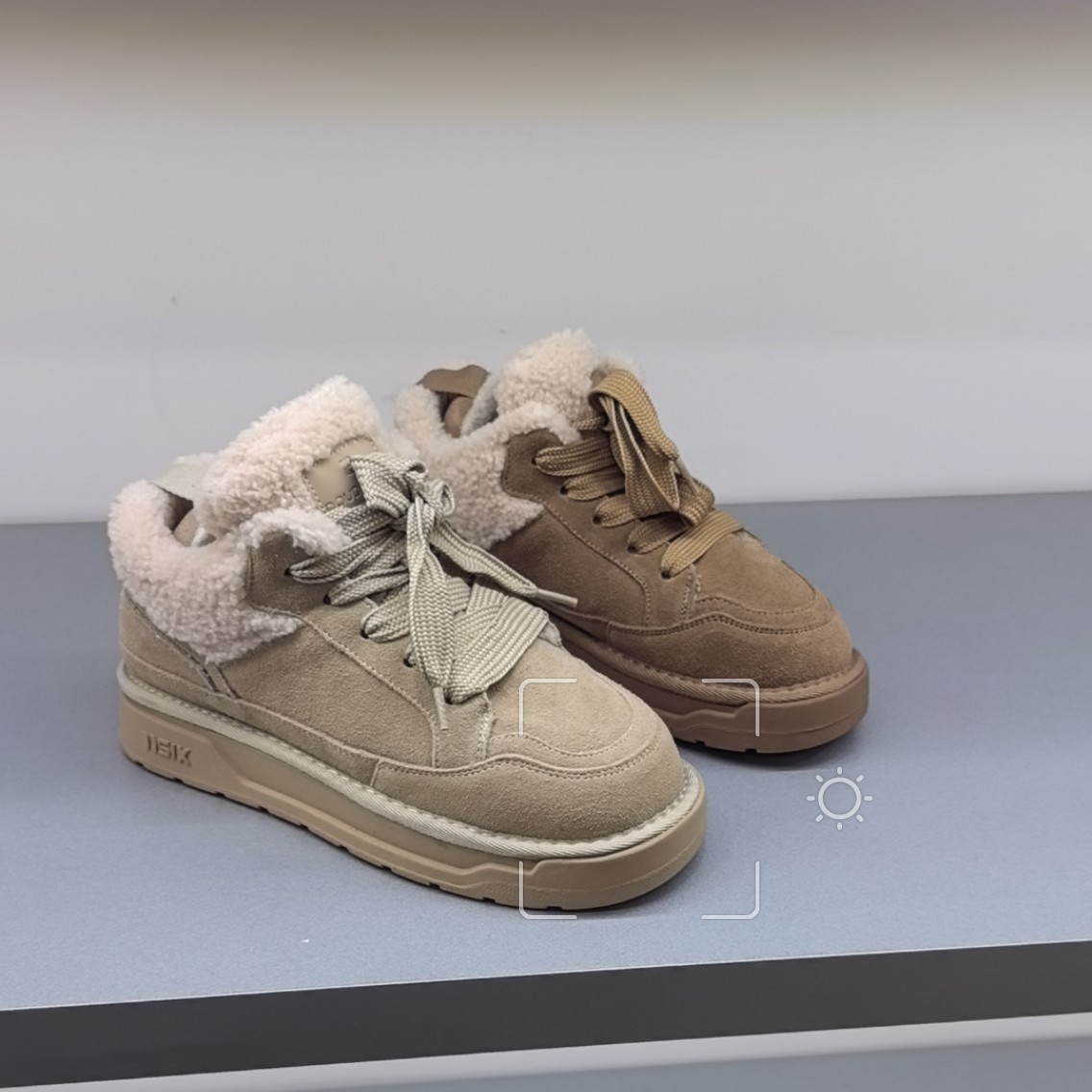 诗涵家 真皮博肯休闲鞋235