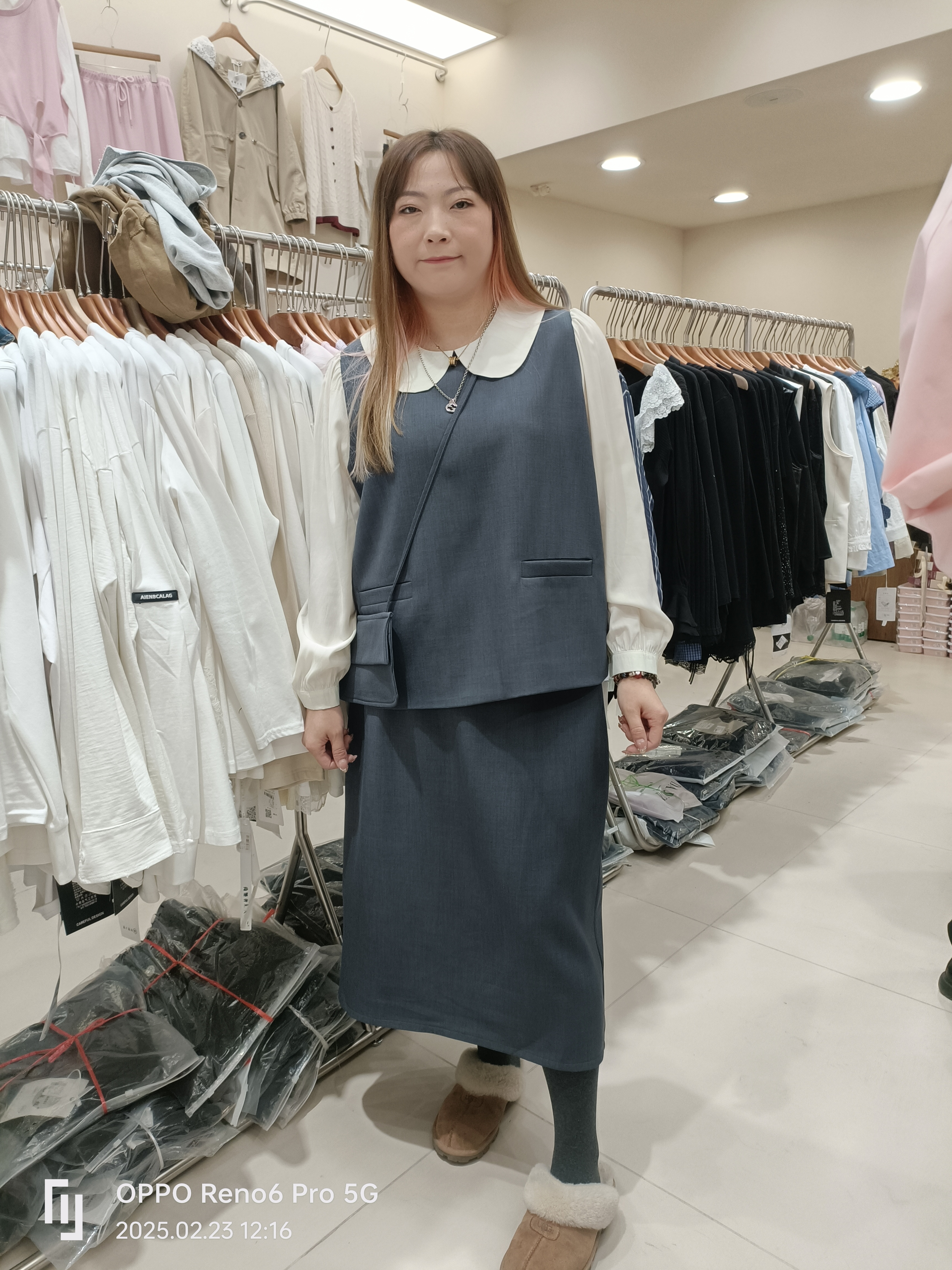 春款新款两件套裙