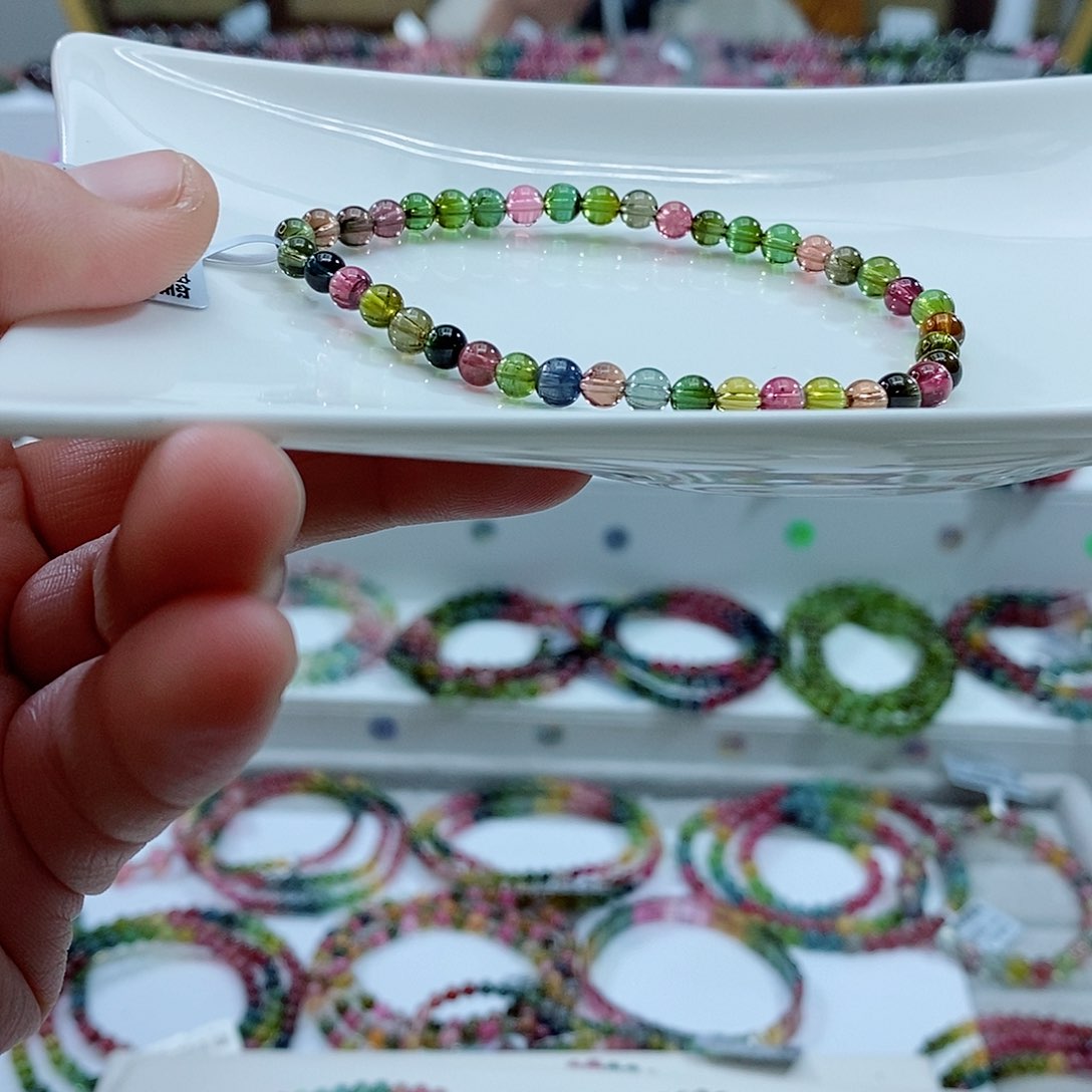 碧玺手链未镶嵌碧玺