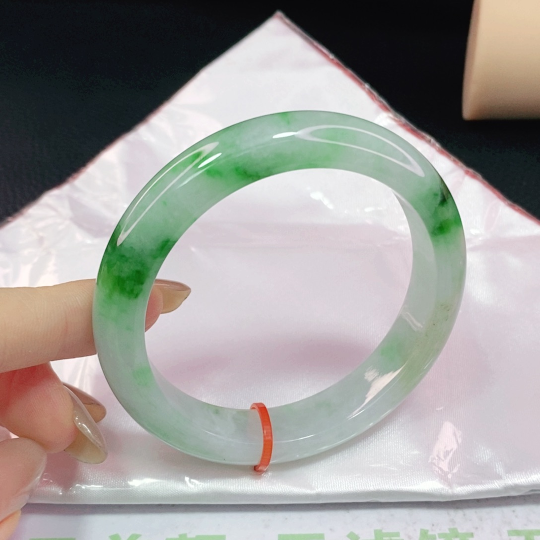 未镶嵌手镯翡翠56.5正圈