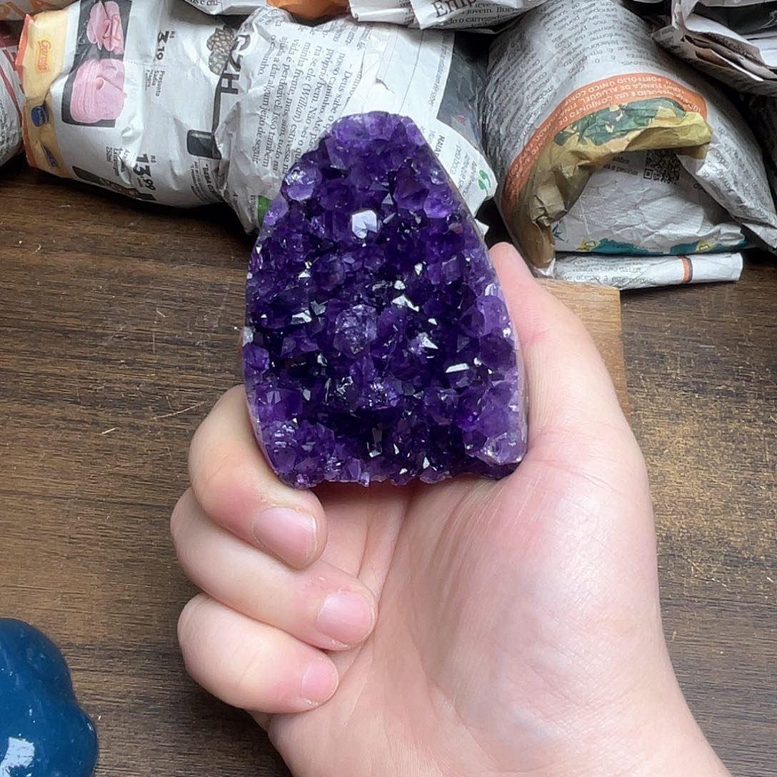 紫晶大型摆件（非配饰）未镶嵌