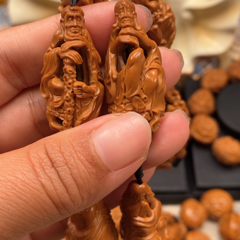 【闪购商品】橄榄核手串橄榄手工雕刻工艺