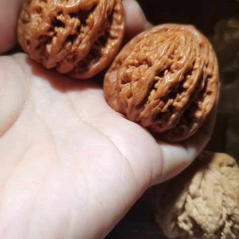 猴头核桃吊坠41.5r狮虎兽