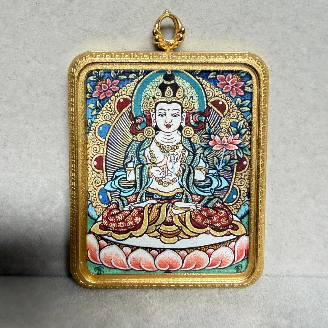 唐卡马本本卡大势至民族风十二生肖