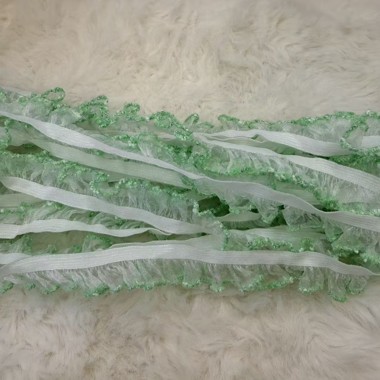 M18水绿小香风木耳边