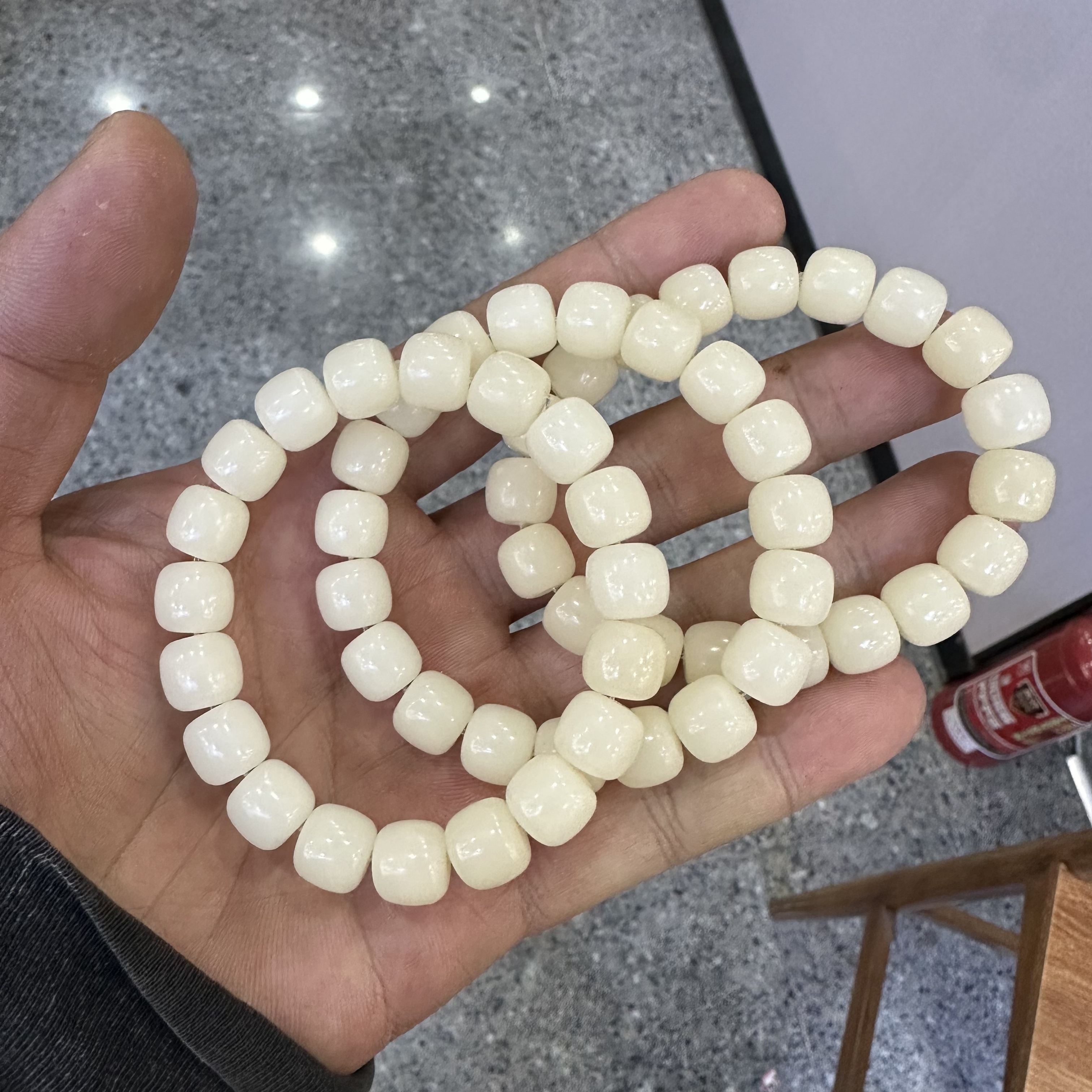 【举石饰品】X01-314-800白玉菩提手串（一件/多样性发）F