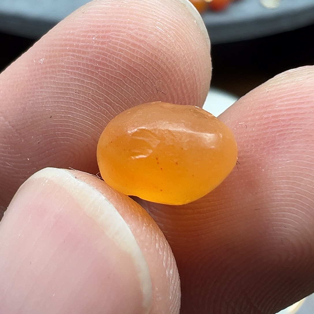 玛瑙/玉髓未镶嵌珠宝半成品x  xy74-10    9.8×6.8