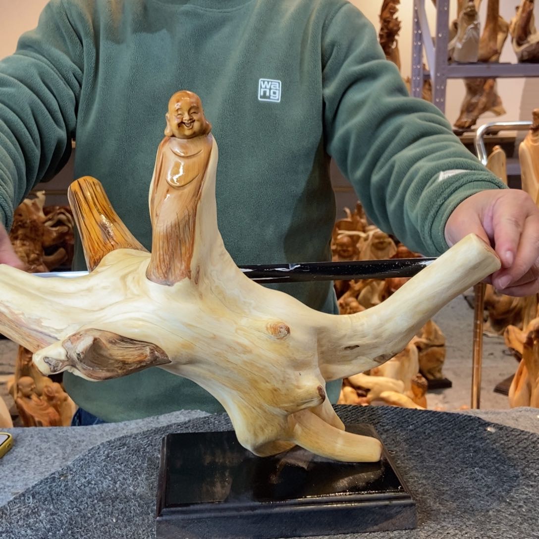 柏木（崖柏）太行崖柏根雕摆件