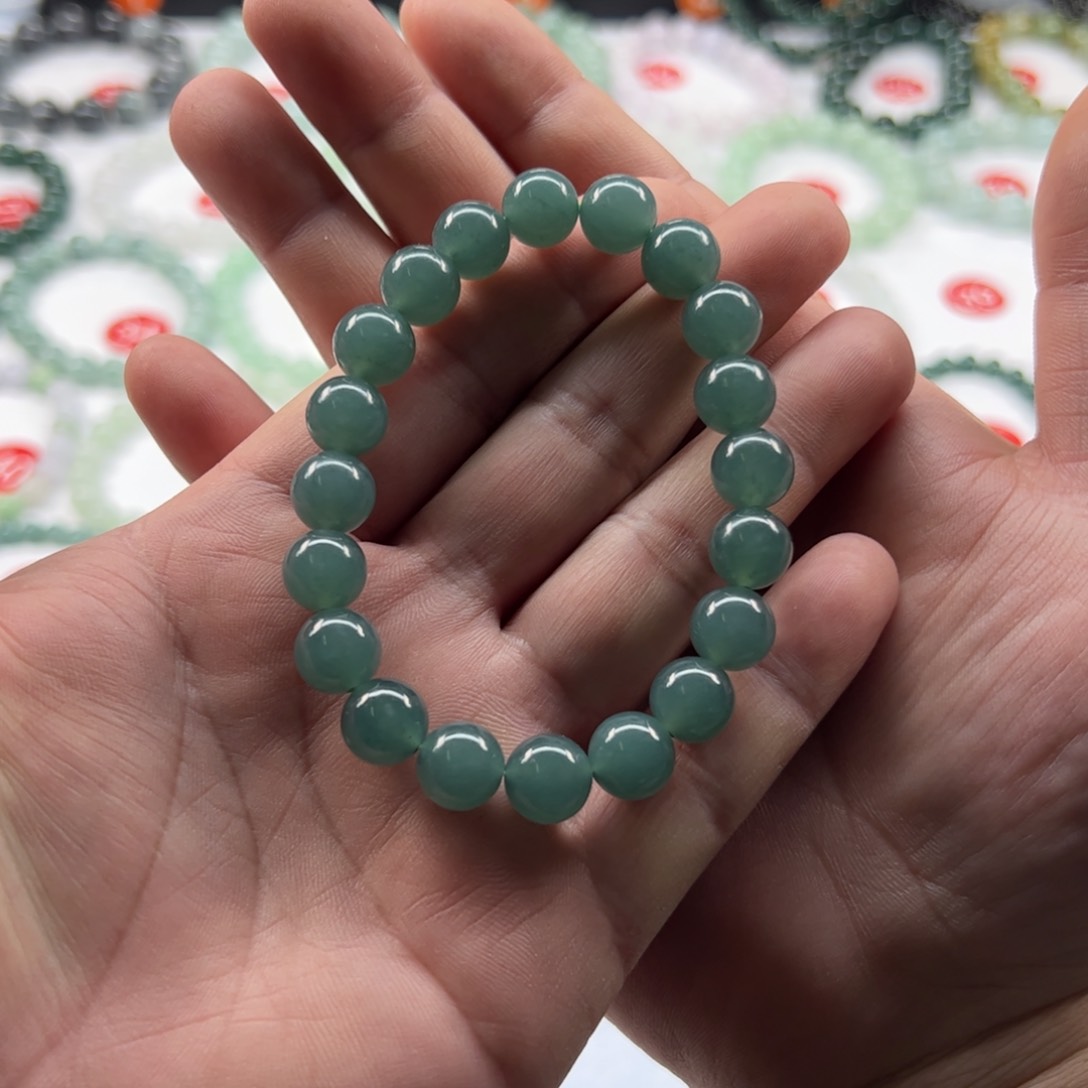 翡翠手链未镶嵌小*卡10